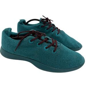 Allbirds 0518 NV1 Merino Wool Athletic Shoes Sneakers Teal Active Men's 14